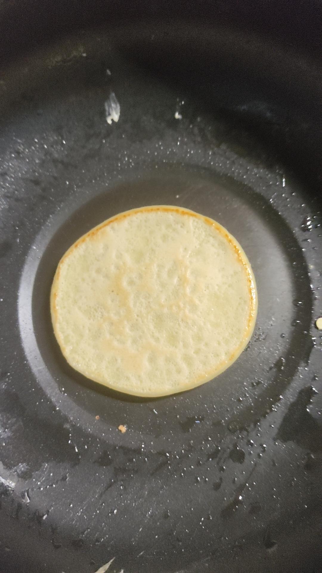 简单快手蔬菜鸡蛋煎饼