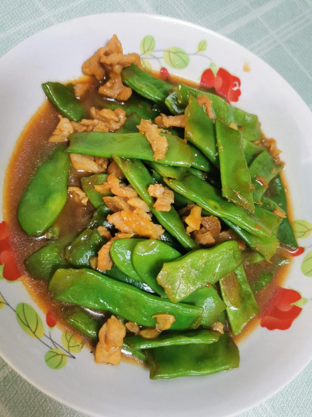 下饭神器 扁豆炒肉