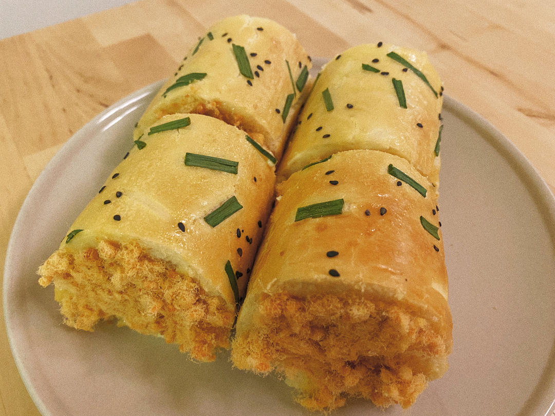 肉松面包卷