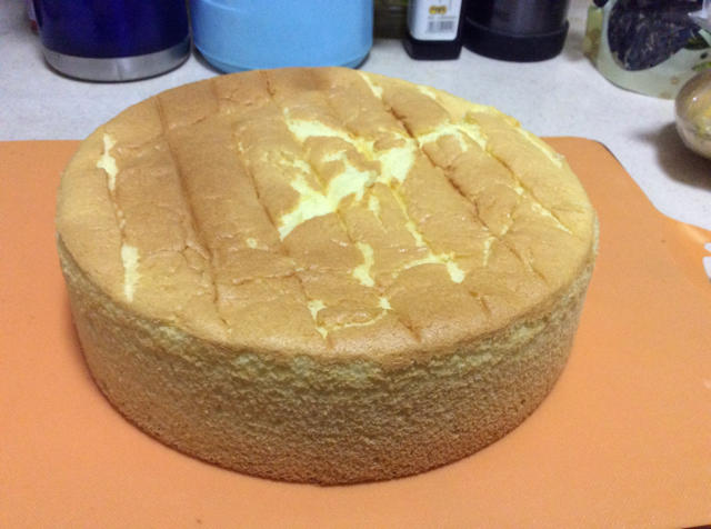 戚风蛋糕（不回缩，裱花打底首选）
