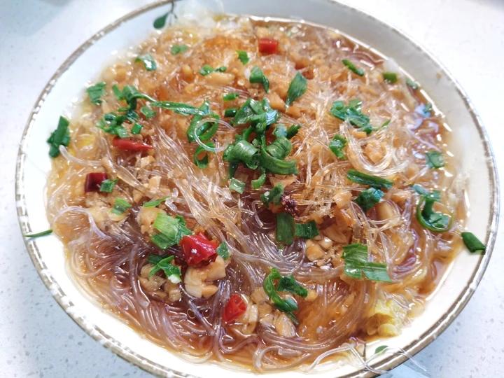 懒人下饭神器，蒜蓉蒸粉丝金针菇娃娃菜