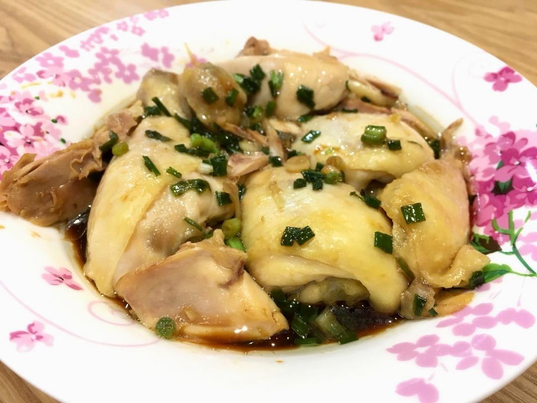 葱油鸡（鸡腿可以这样吃快手菜）