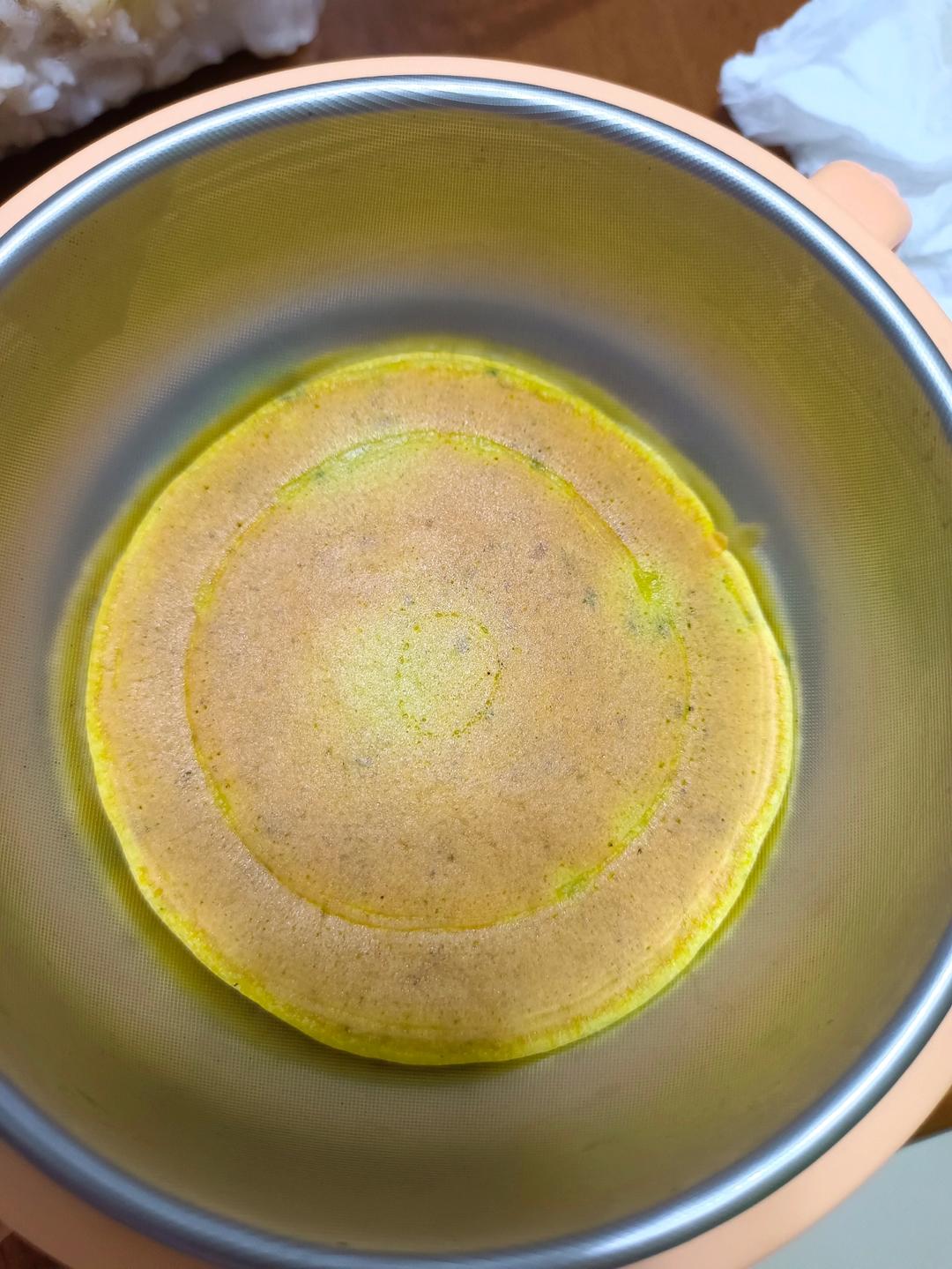 婴儿辅食手指食物南瓜松饼8+