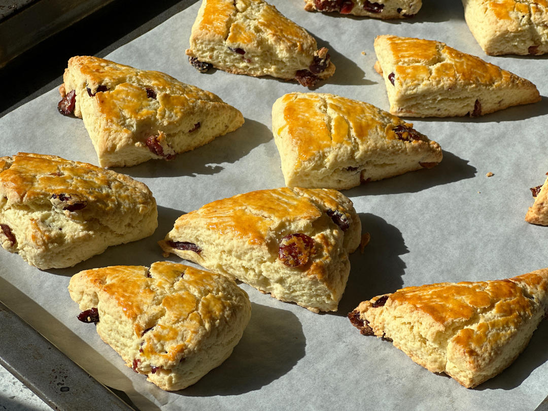 完美裂纹～百分百成功的超好吃奶香司康（禁止搬运）