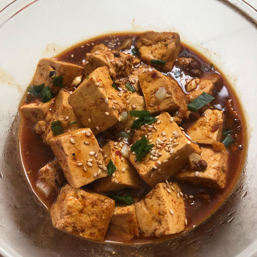 简单易学的下饭菜麻婆豆腐（素版）