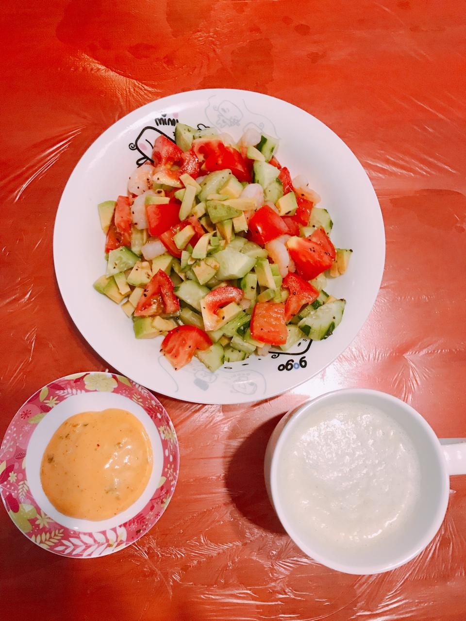 【减脂小厨房】牛油果沙拉