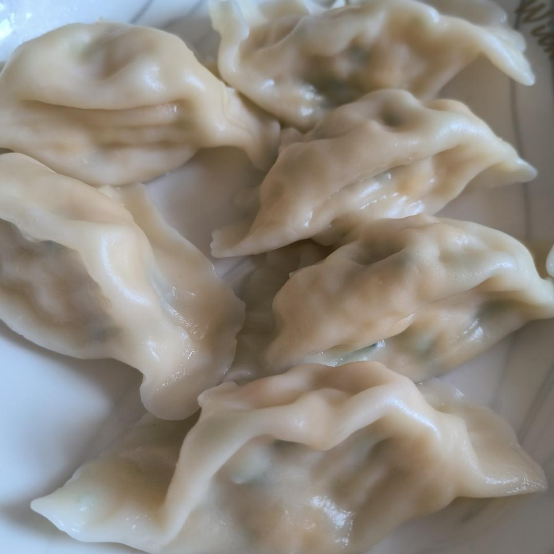 黄瓜虾仁鸡蛋饺子