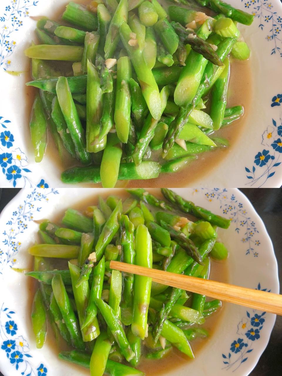 清炒芦笋（简单又入味）的做法