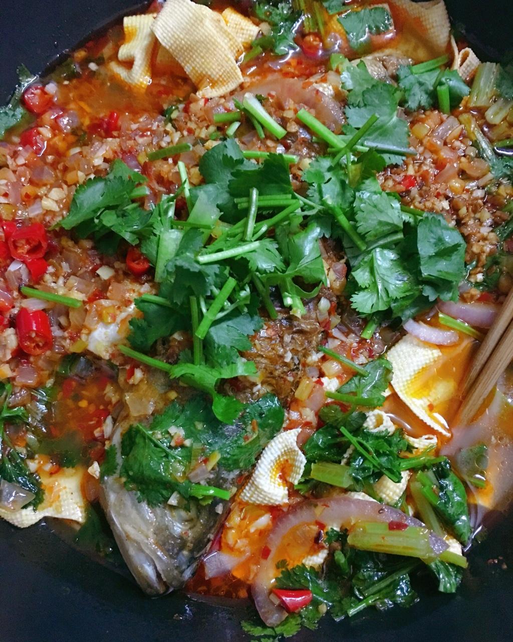 平底锅烤鱼（麻辣）