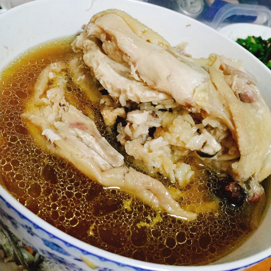 留学伦敦也要吃中餐·参鸡汤·鸡肚子里藏米·慢炖锅