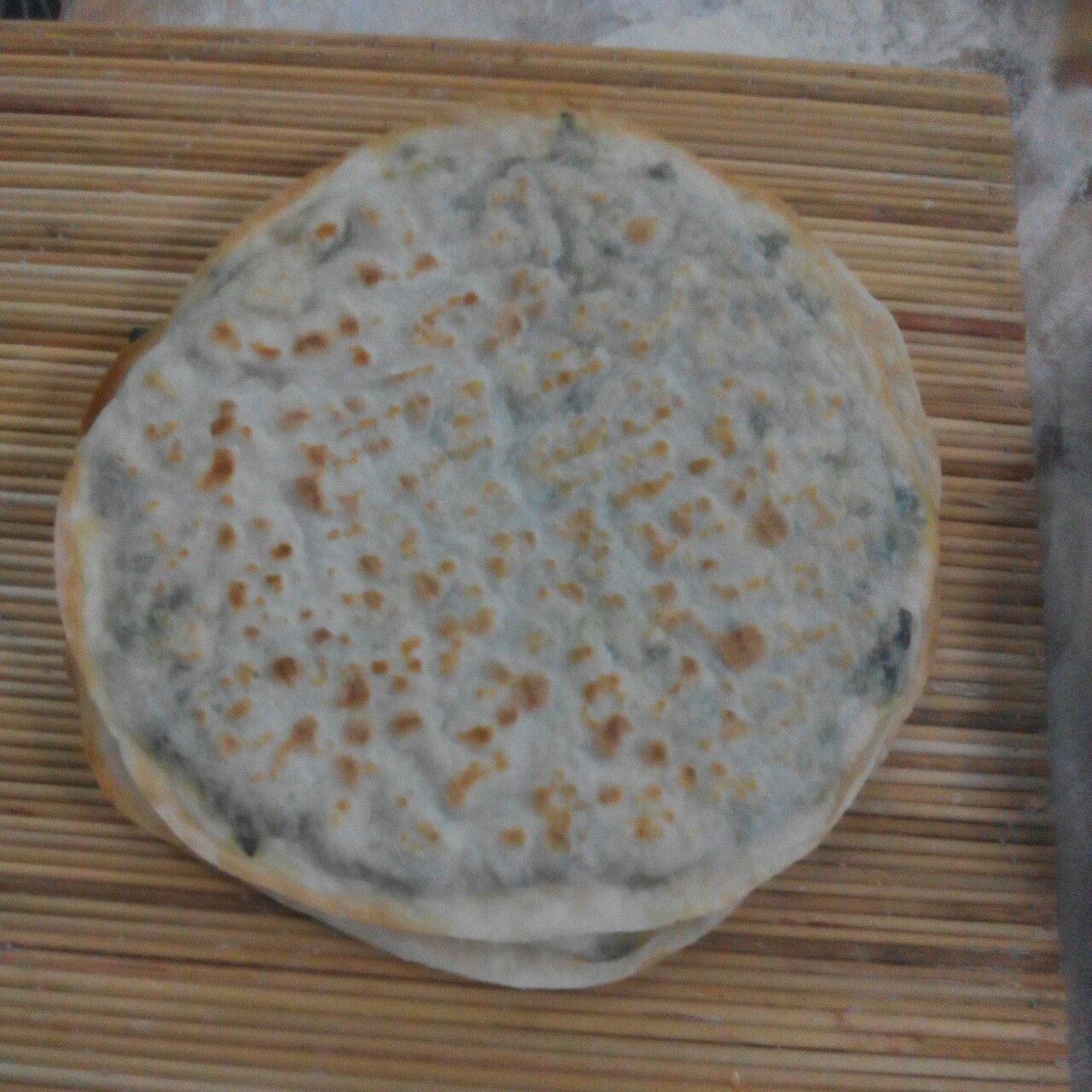 韭菜鸡蛋馅饼