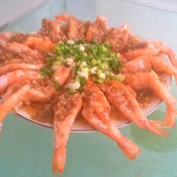 蒜蓉粉丝蒸虾