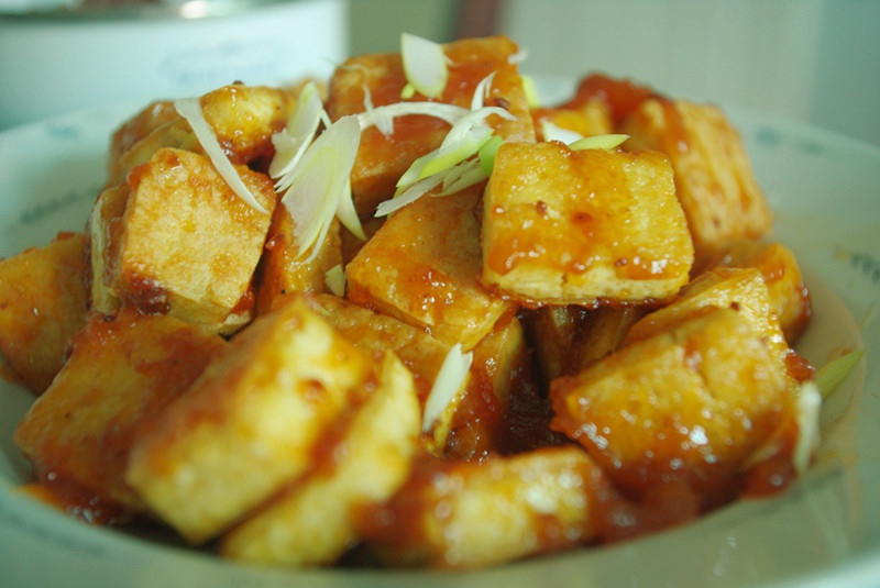 糖醋脆皮豆腐