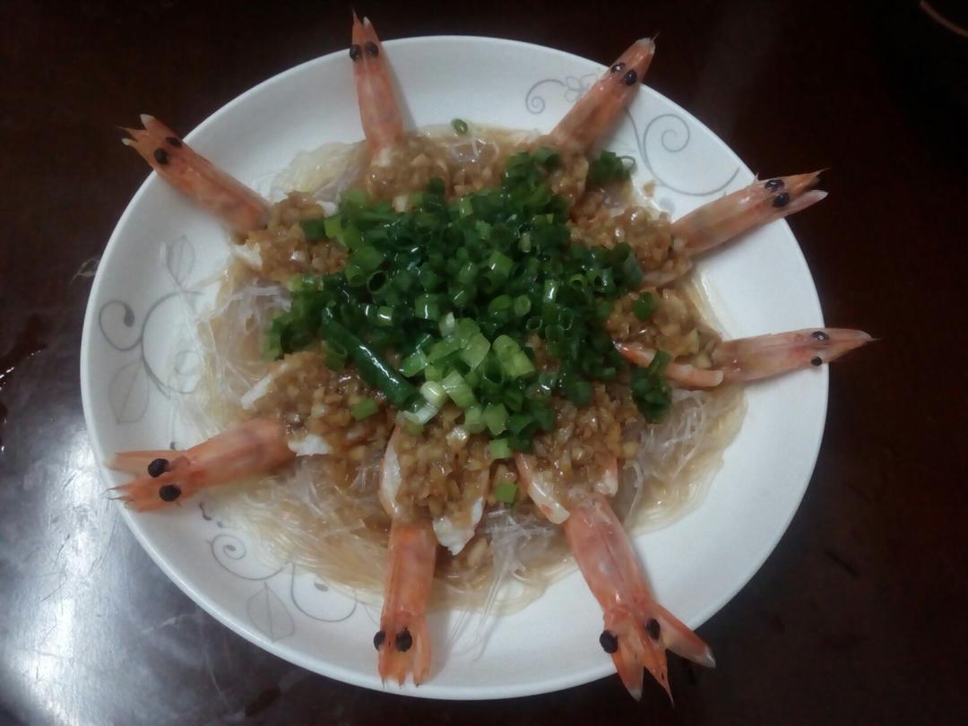 蒜蓉粉丝蒸虾