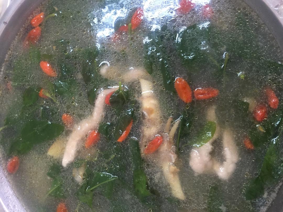 枸杞叶子汤的做法