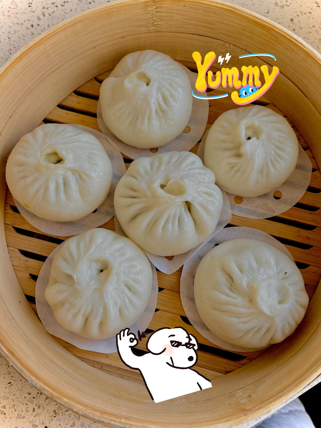 秒杀绿杨邨的香菇菜包