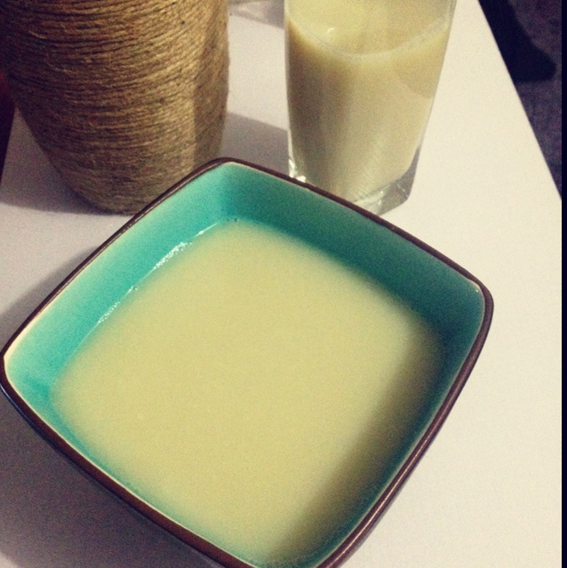 熟豆豆浆