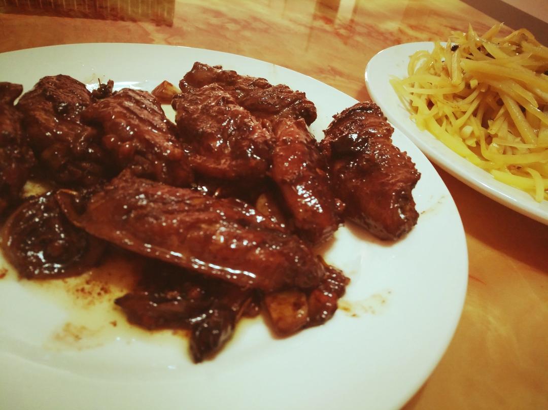 红酒鸡翅