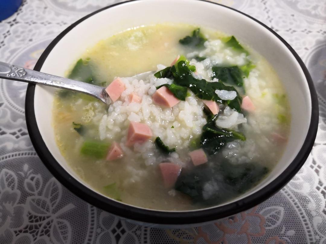 【素食】菠菜粥