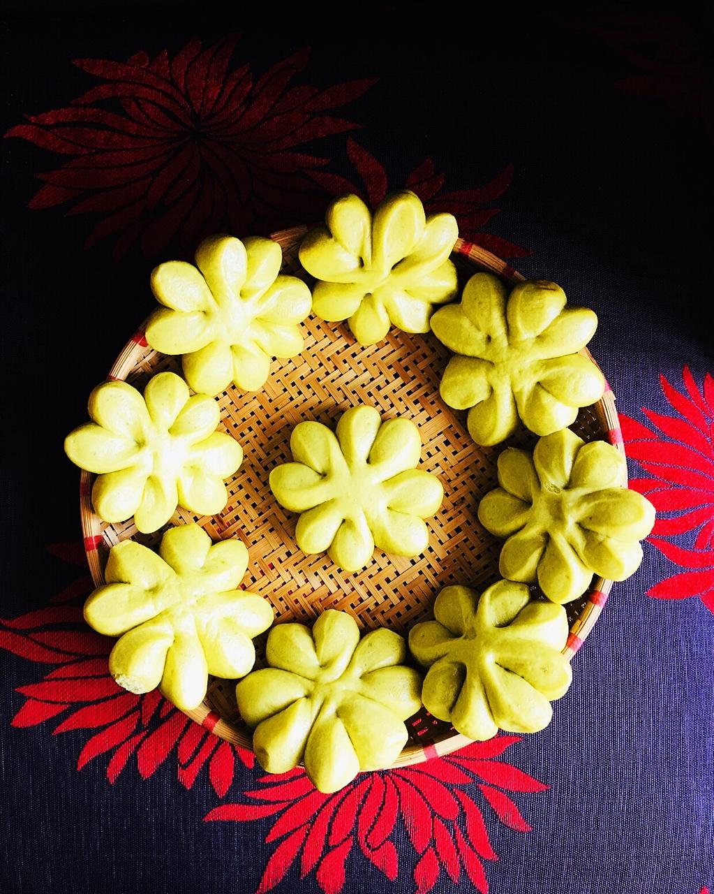 abbyl妈妈做的四叶草馒头