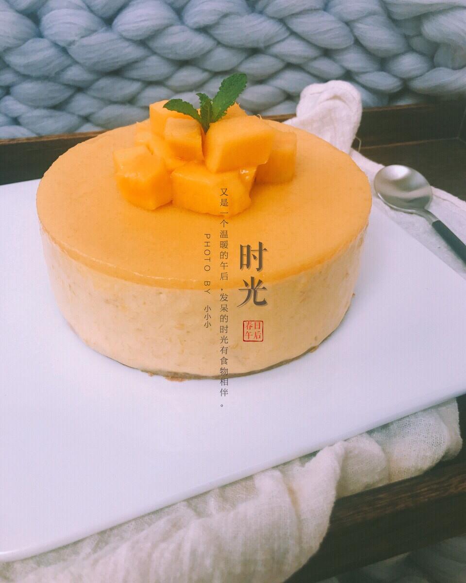 【视频】芒果慕斯（6寸） | 含镜面果胶配方