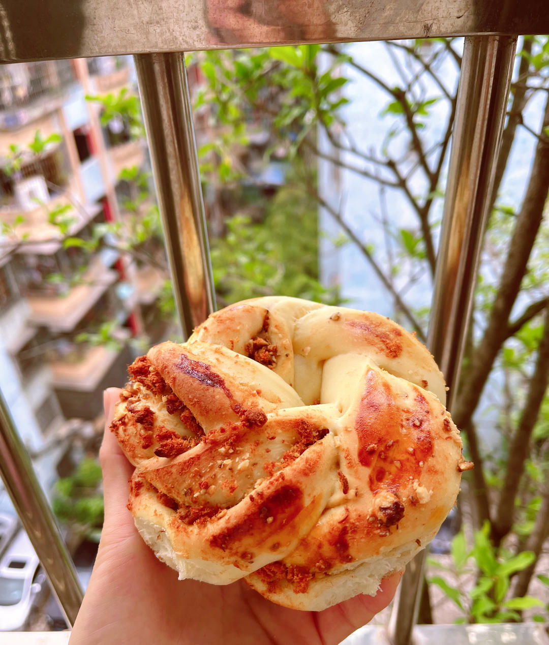 斑斓椰子圣诞花环