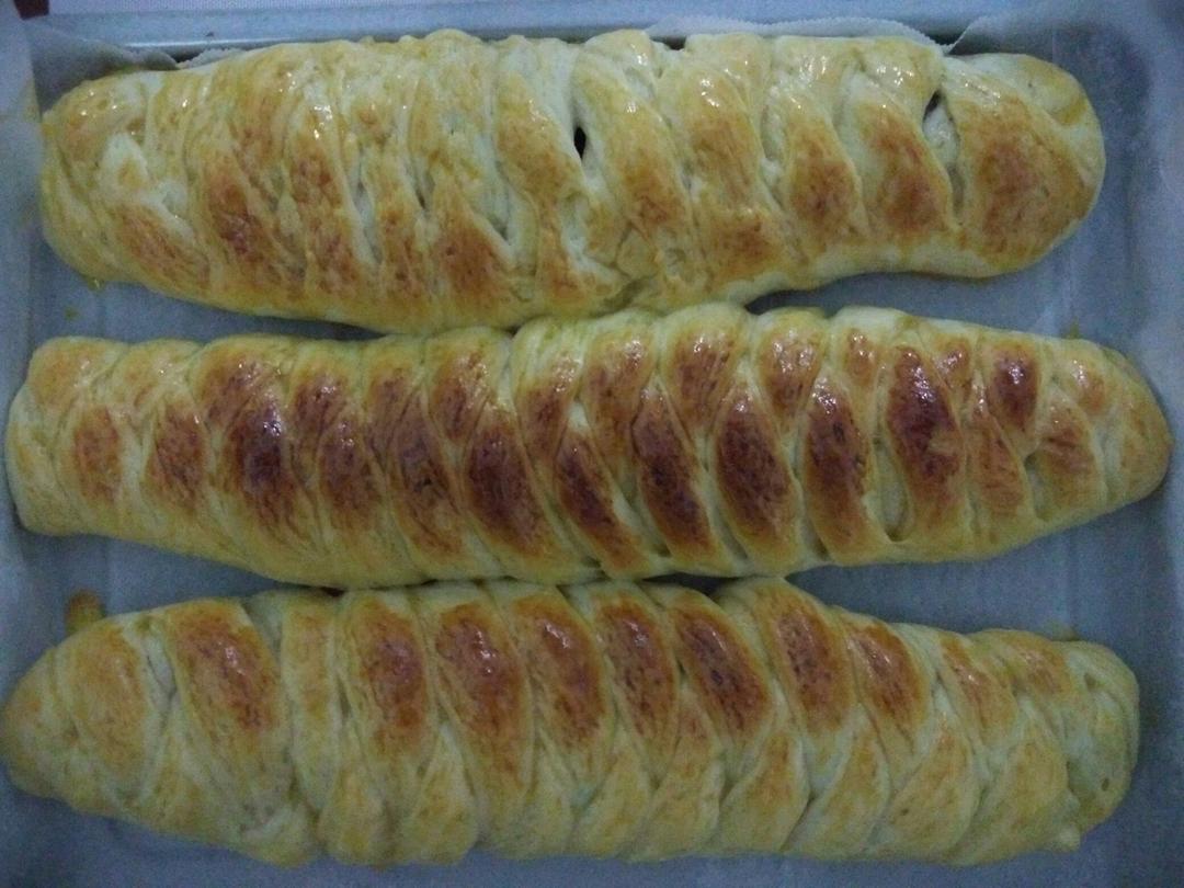 淡奶油豆沙面包