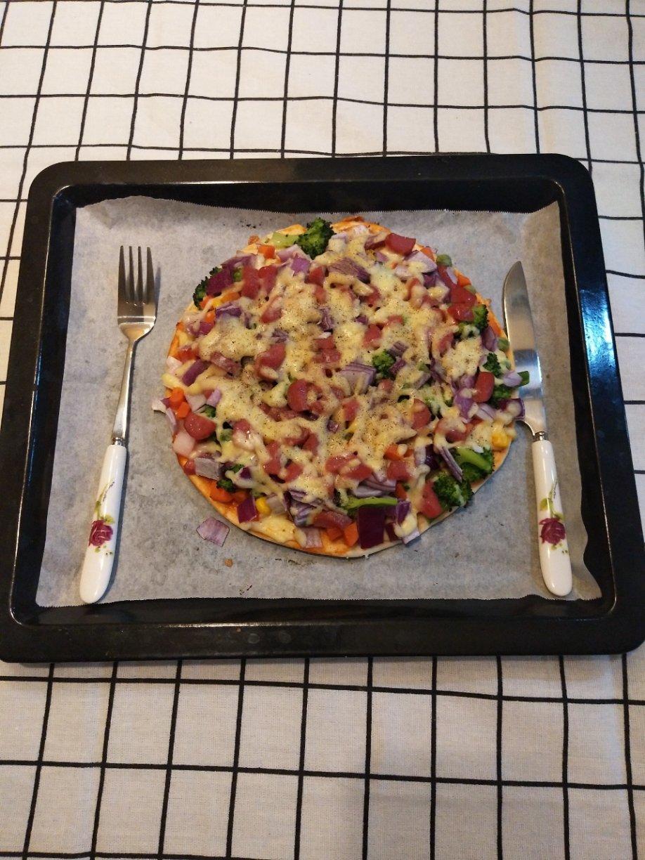 自制披萨（附饼底做法）