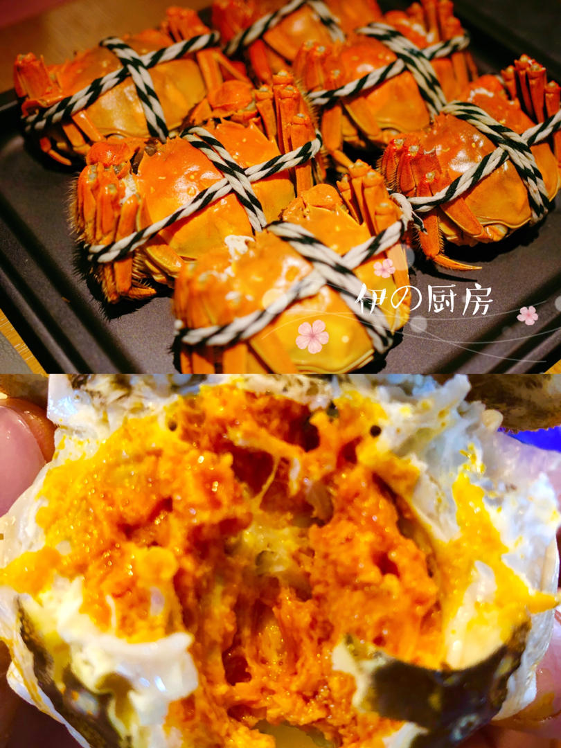 清蒸大闸蟹