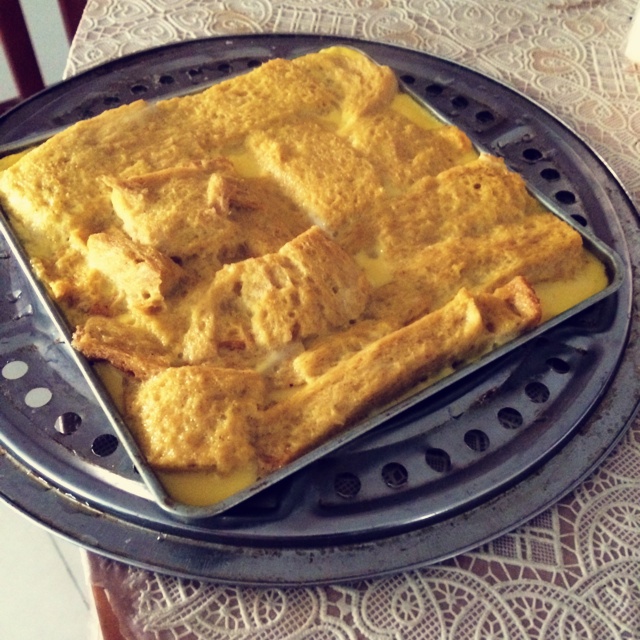 鸡蛋牛奶吐司布丁