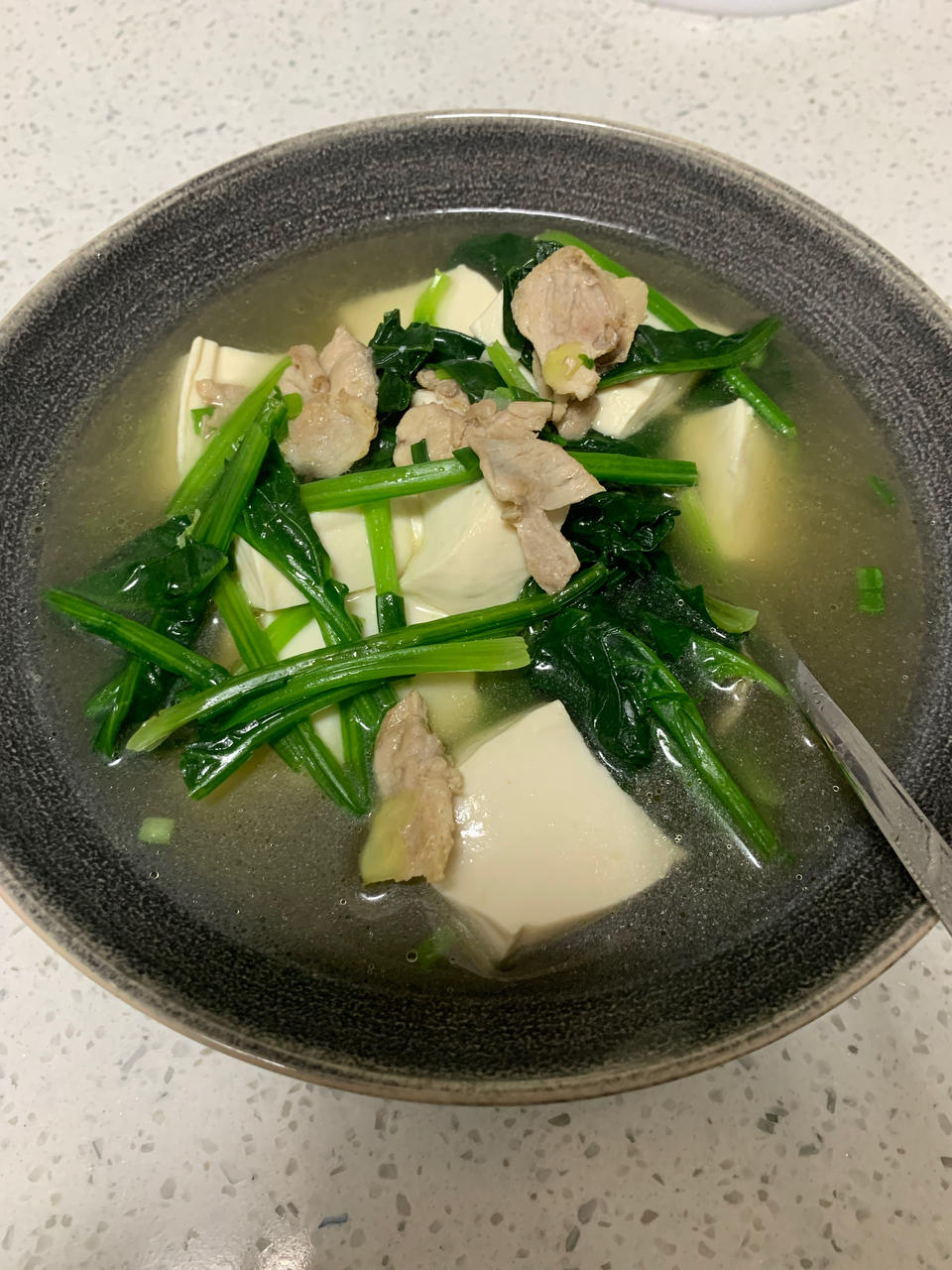 鲜到让人起飞的菠菜汤