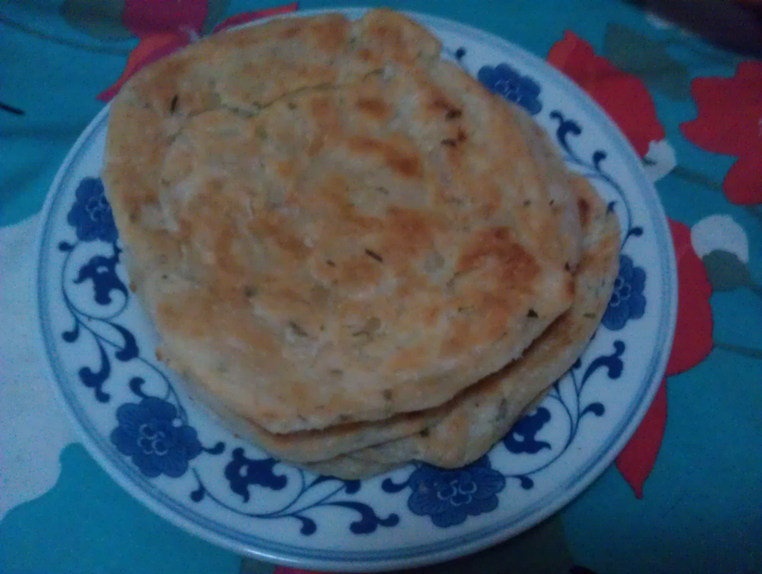 烙千层饼