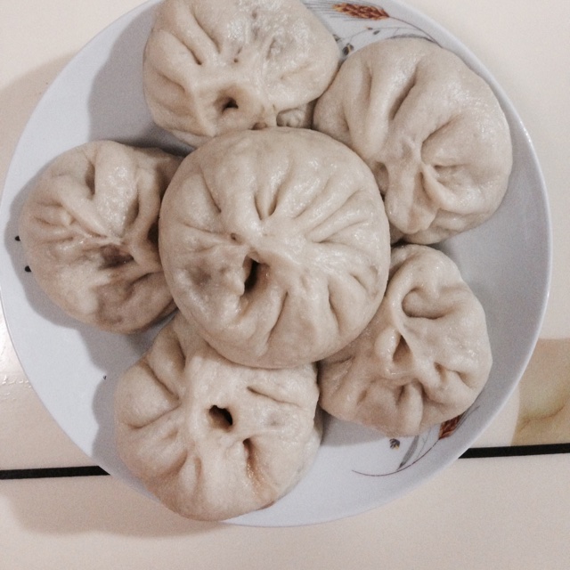 家庭手工肉馅大包子