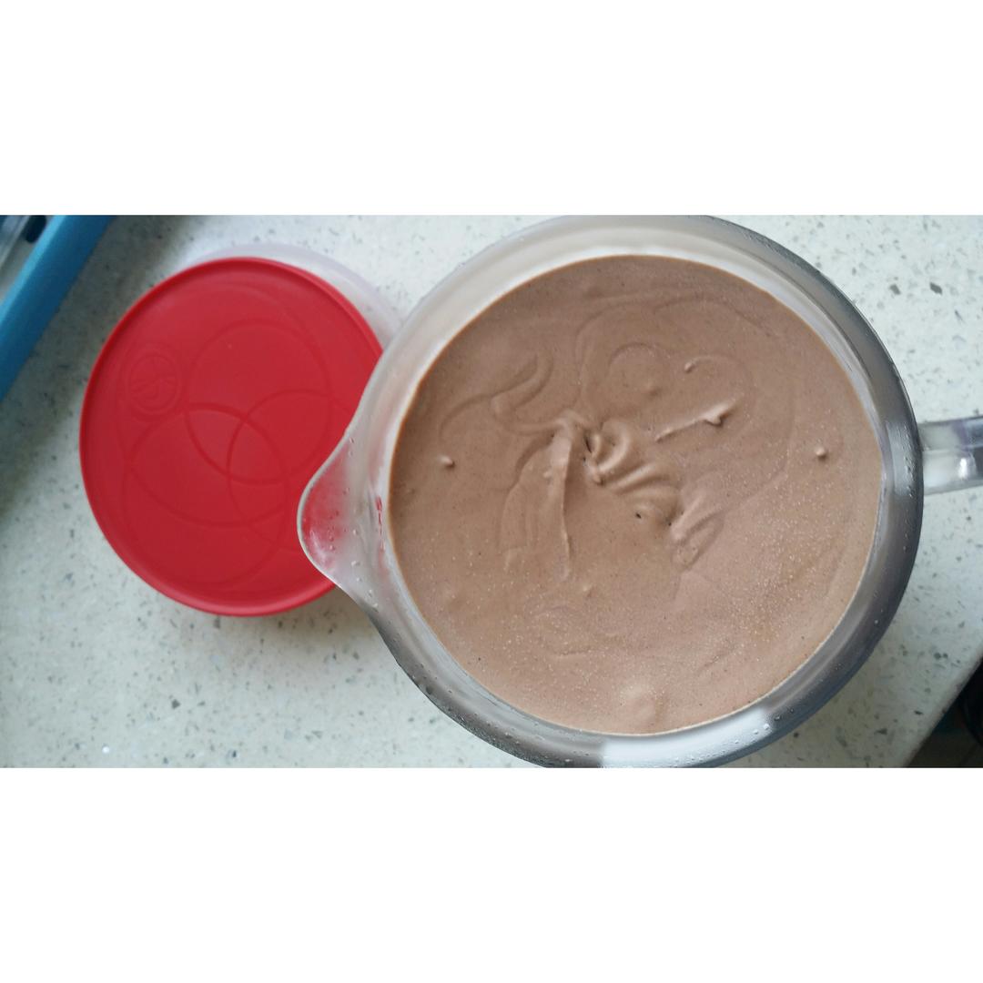 无需搅拌也无冰渣的抹茶冰淇淋