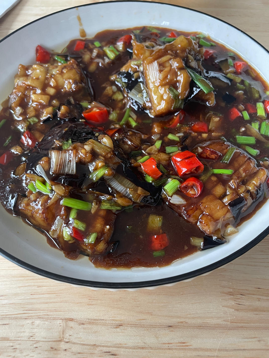 开胃下饭菜！巨简单的家常鱼香茄子煲