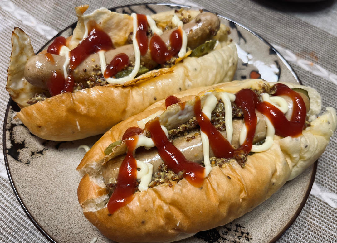 最正宗的美式热狗面包胚，媲美Costco