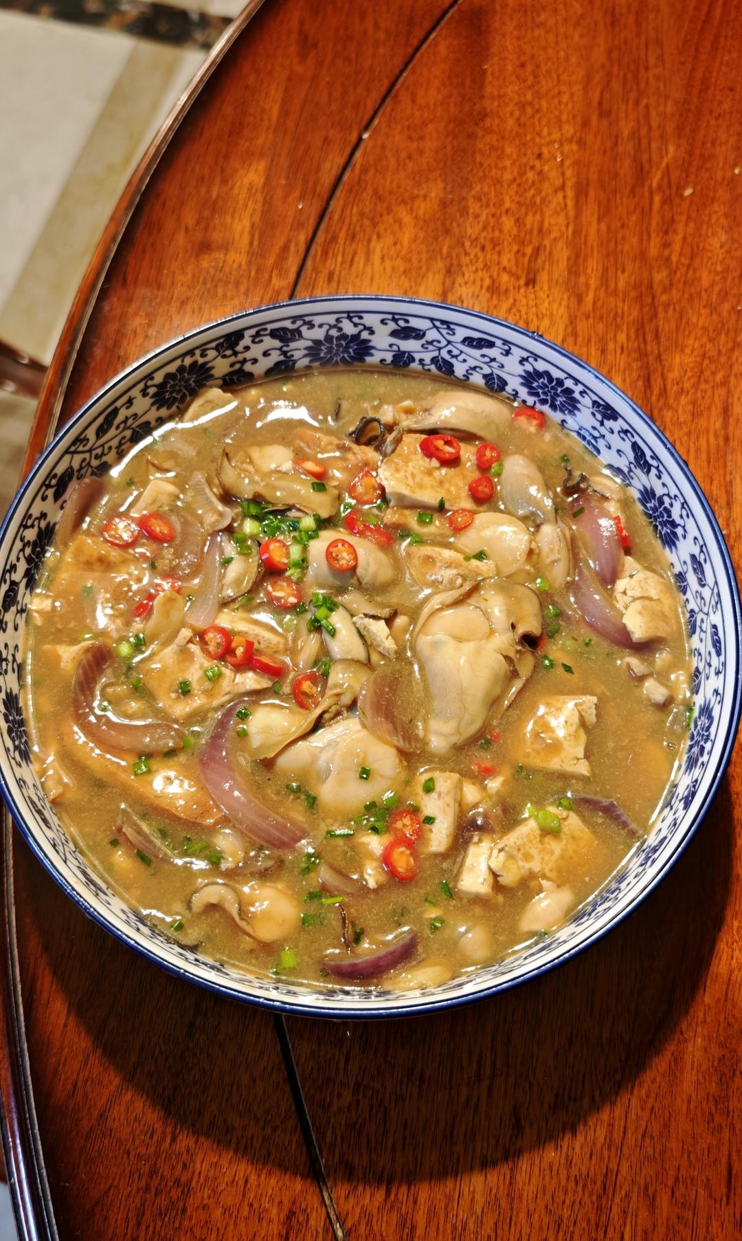 生蚝豆腐煲！！都去做，太绝了！！！