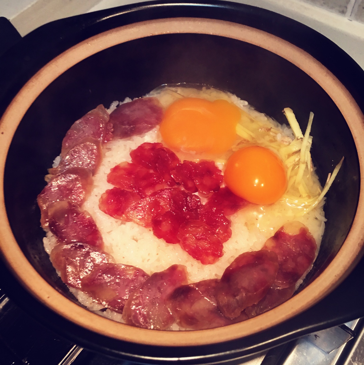 香肠煲仔饭