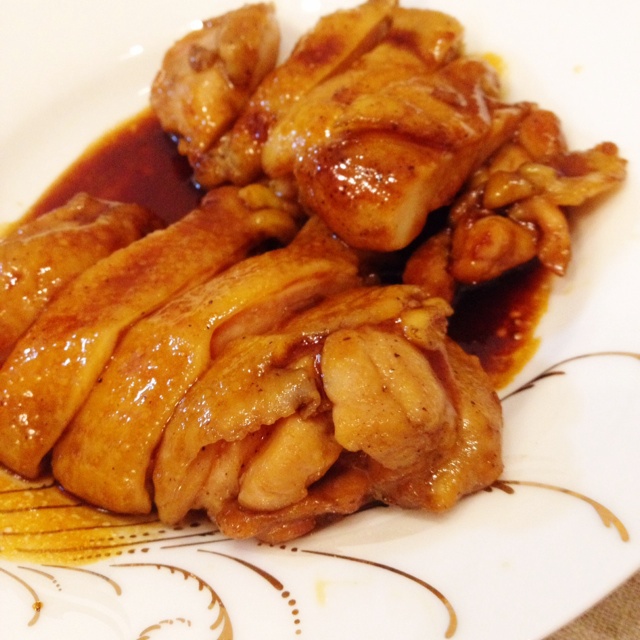 木虎阿喵做的日式照烧鸡腿