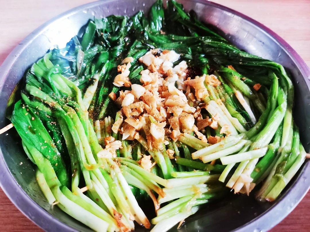 香煎韭菜