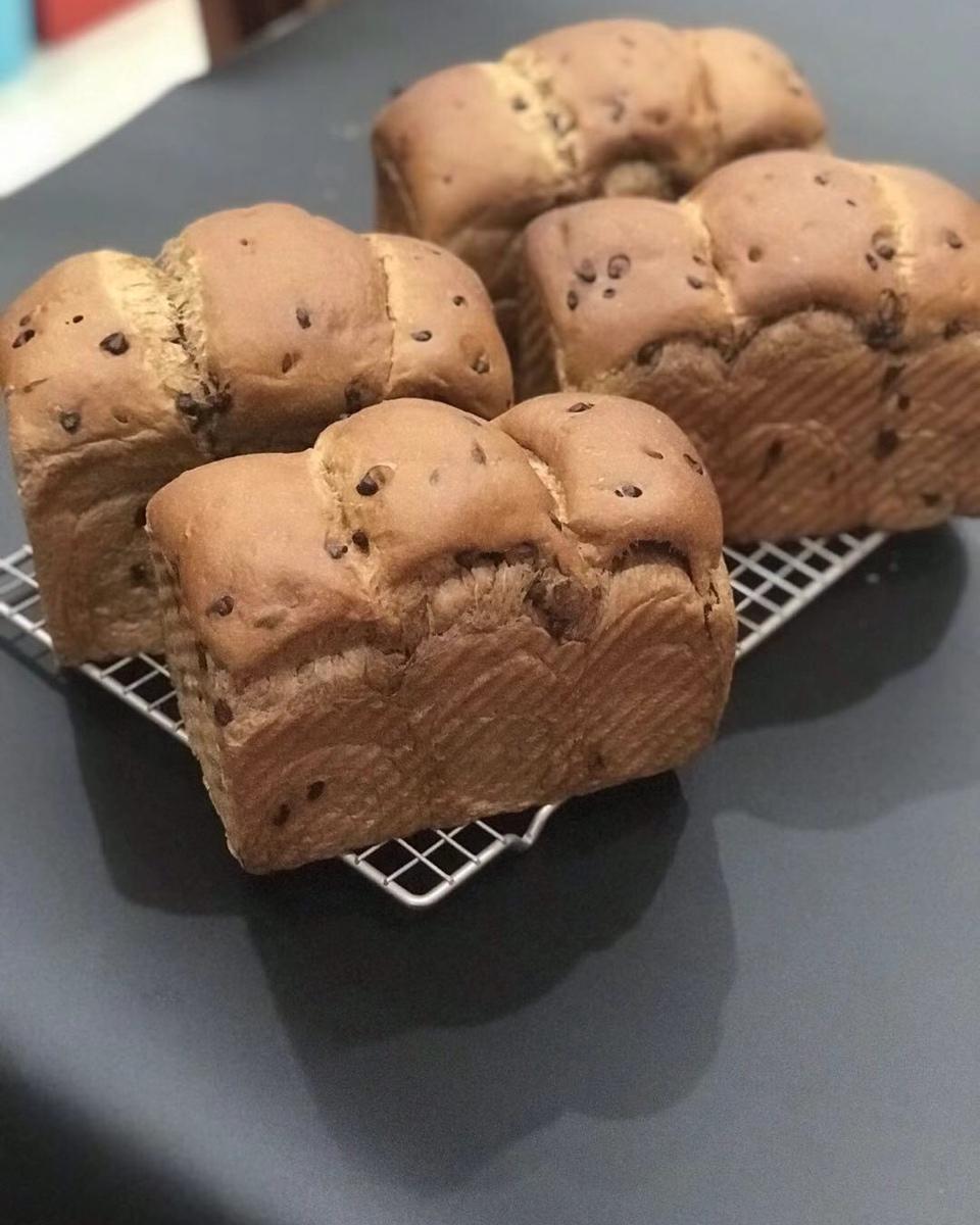 奶油巧克力吐司