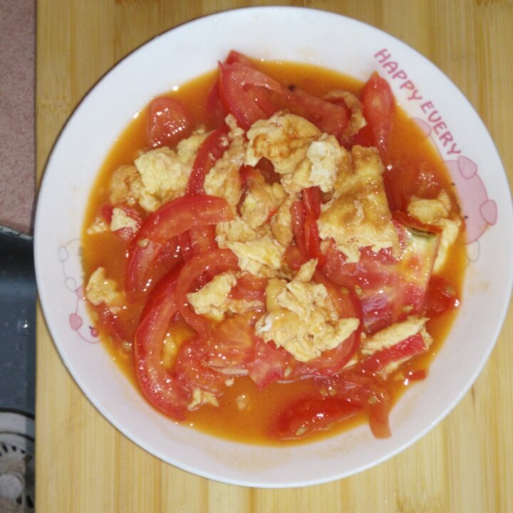 西红柿炒鸡蛋