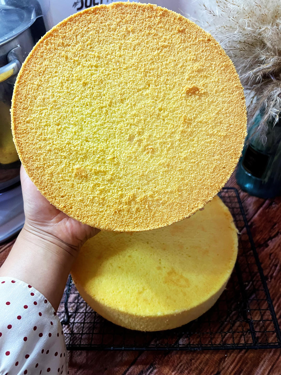 完美8寸戚风蛋糕坯（6寸减半）