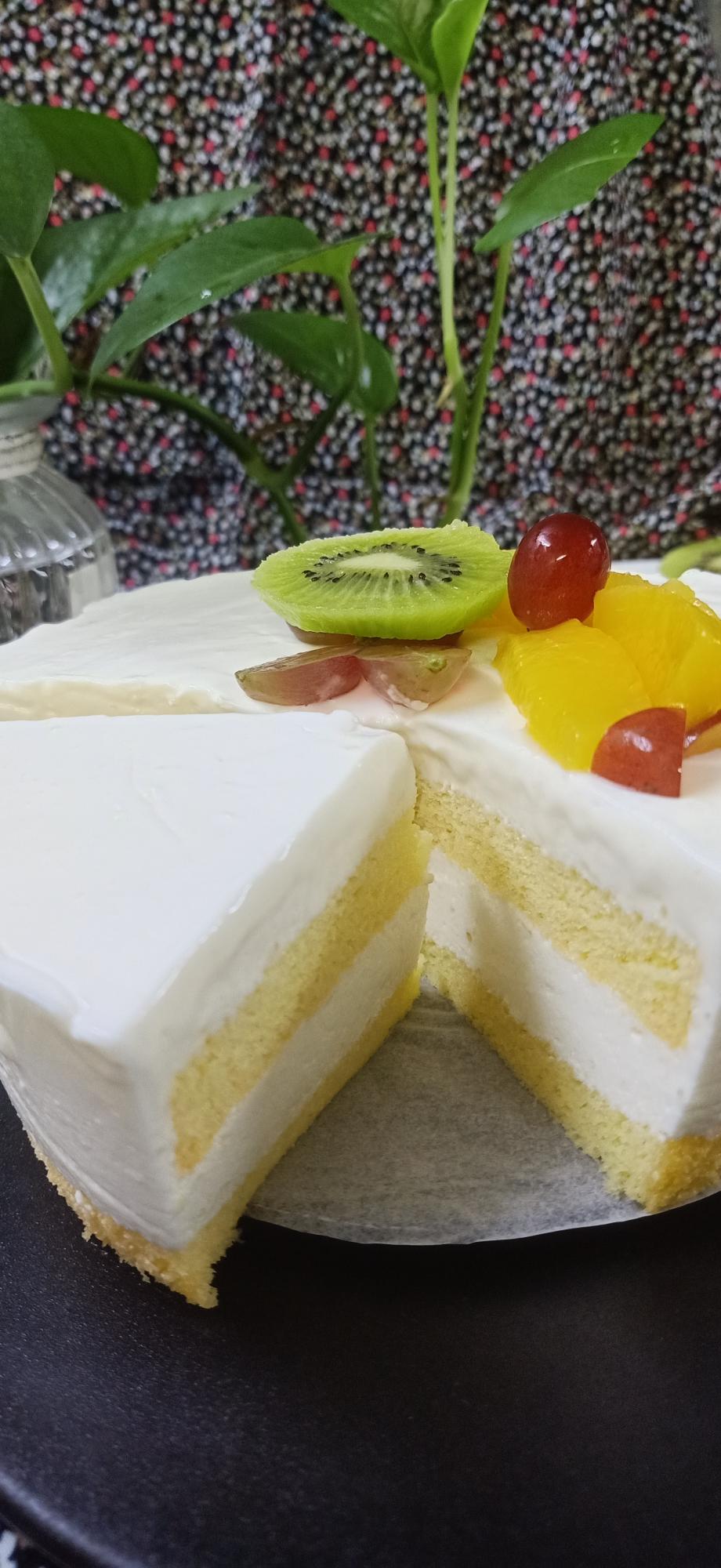 酸奶夹层慕斯蛋糕的做法