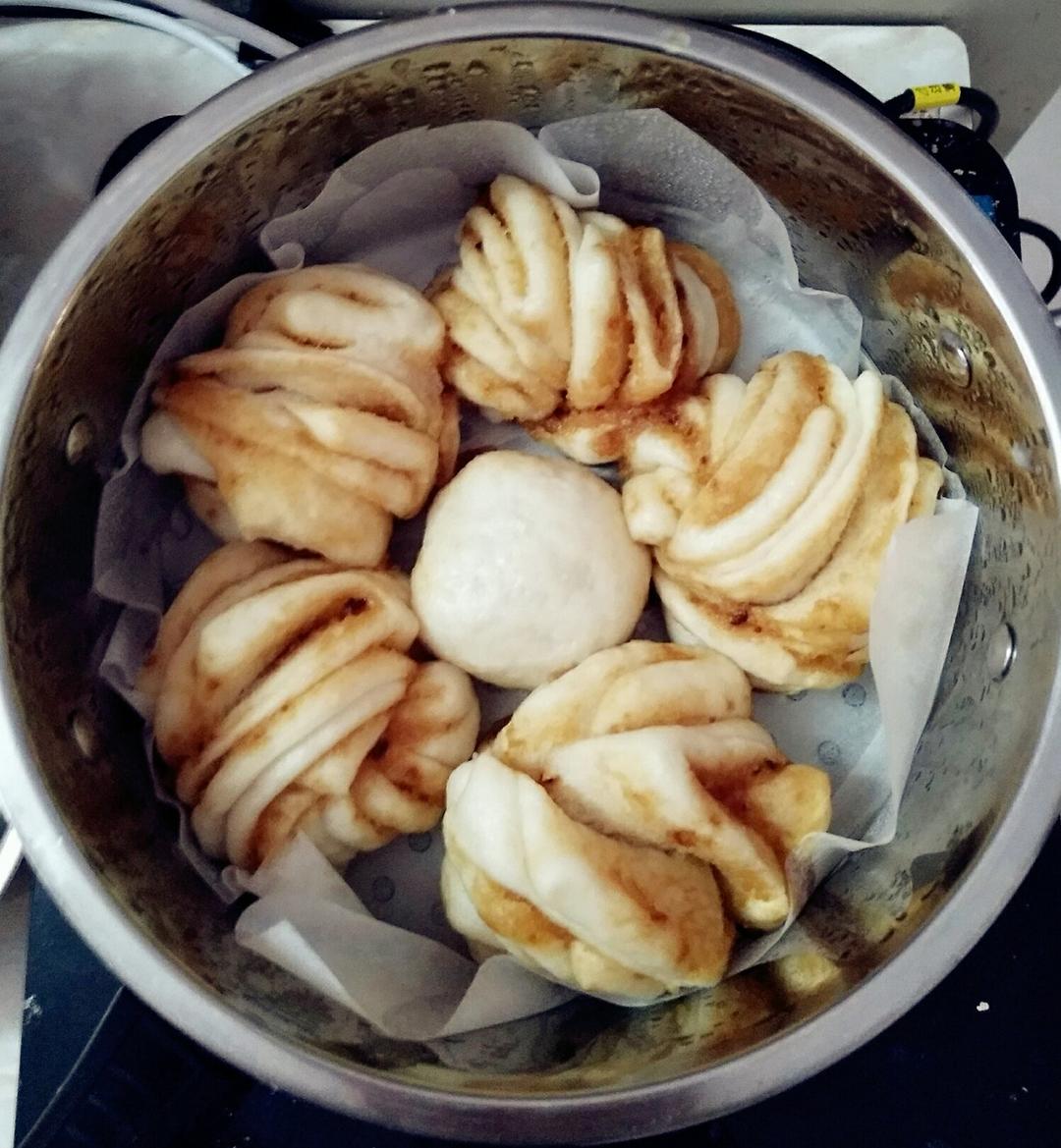 麻酱花卷