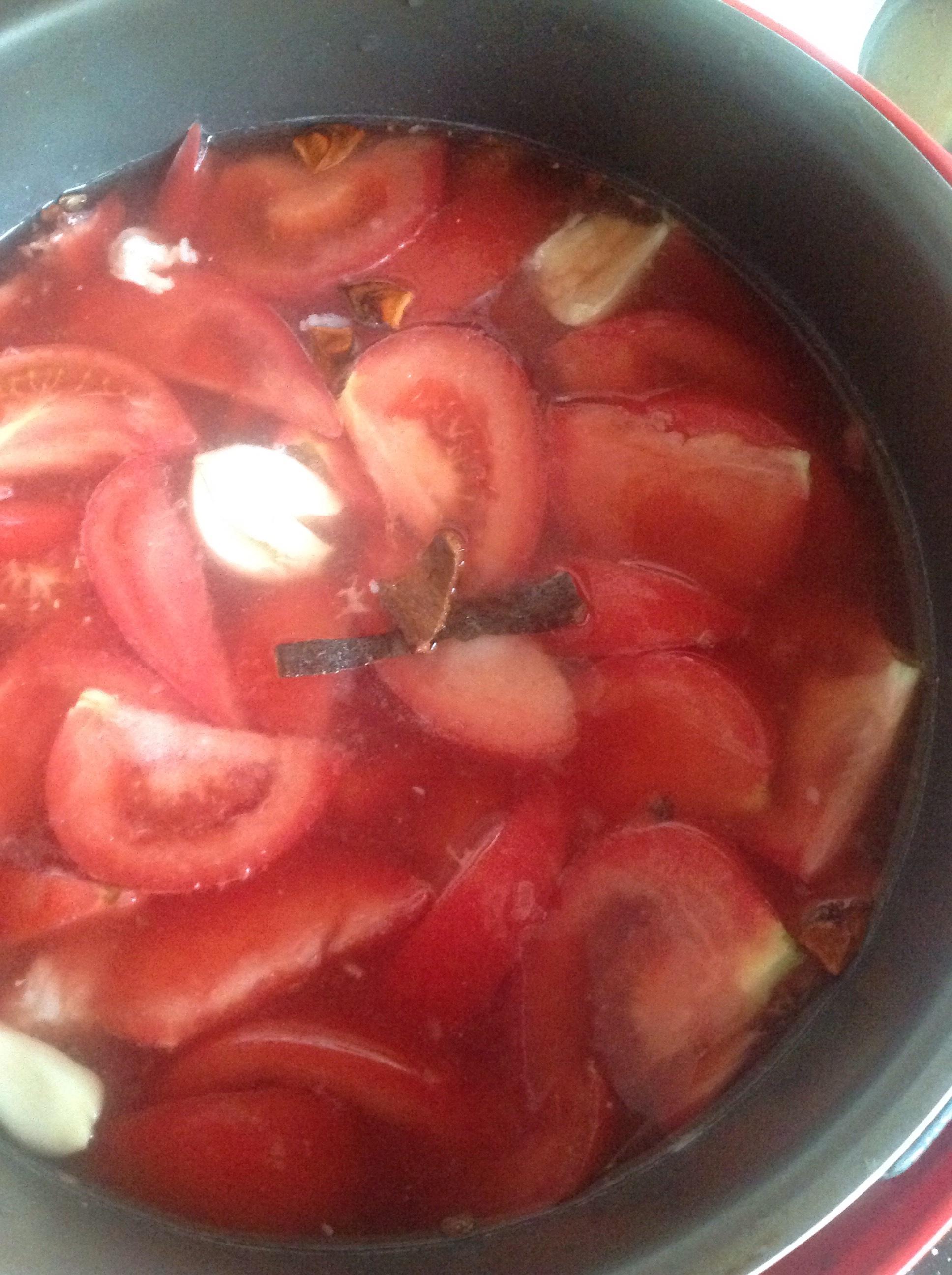 牛肉柿子汤的做法 步骤7