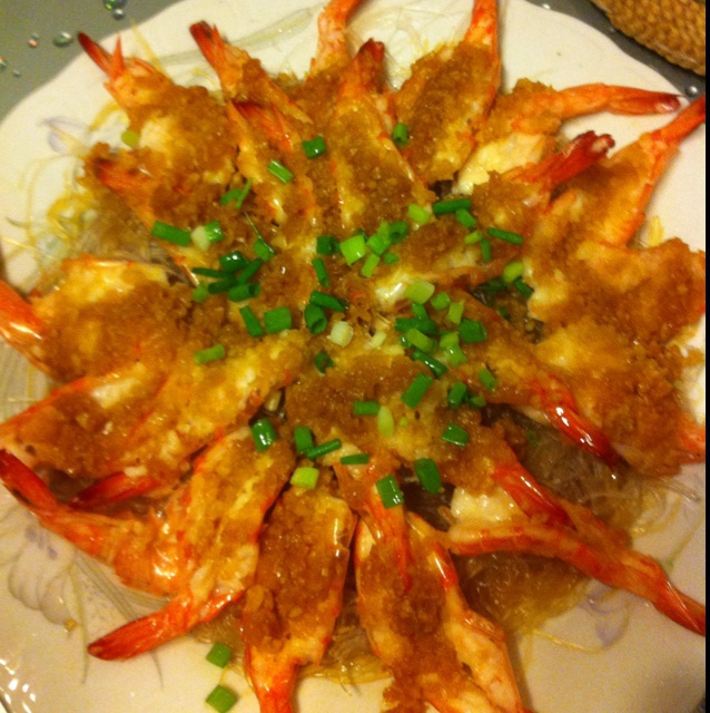 蒜蓉粉丝蒸虾
