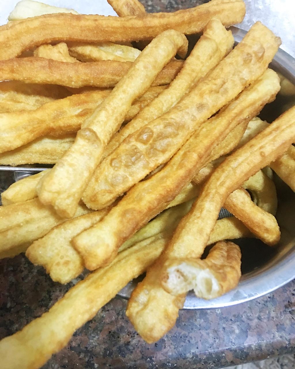 空心油条的家庭制作