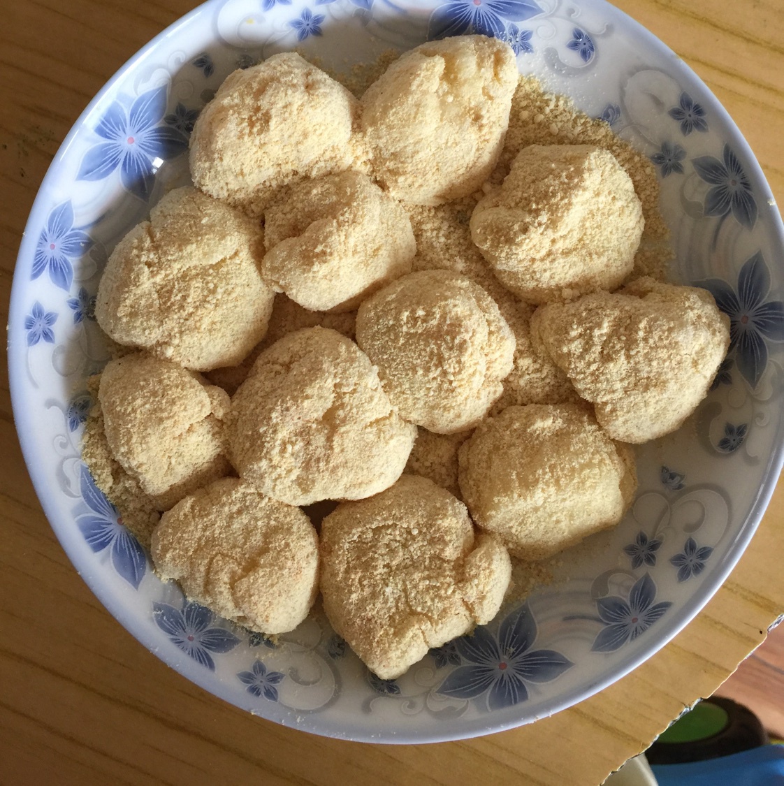 辣妈婷做的黄豆糍粑