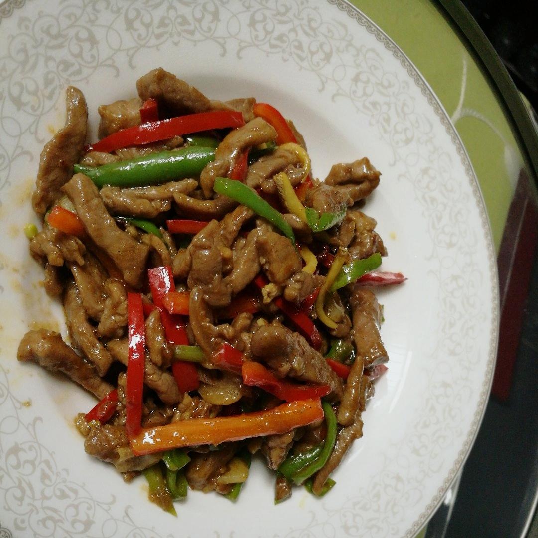小炒牛肉